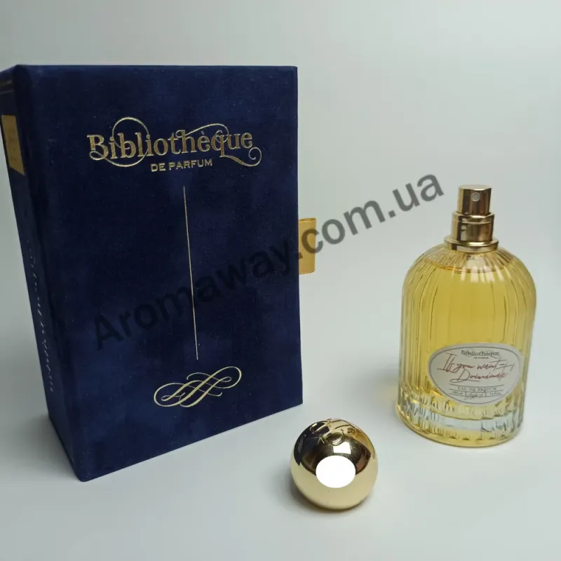 Bibliotheque de Parfum If You Want-Dominate! EDP — оригінальний парфум, ракурс 3