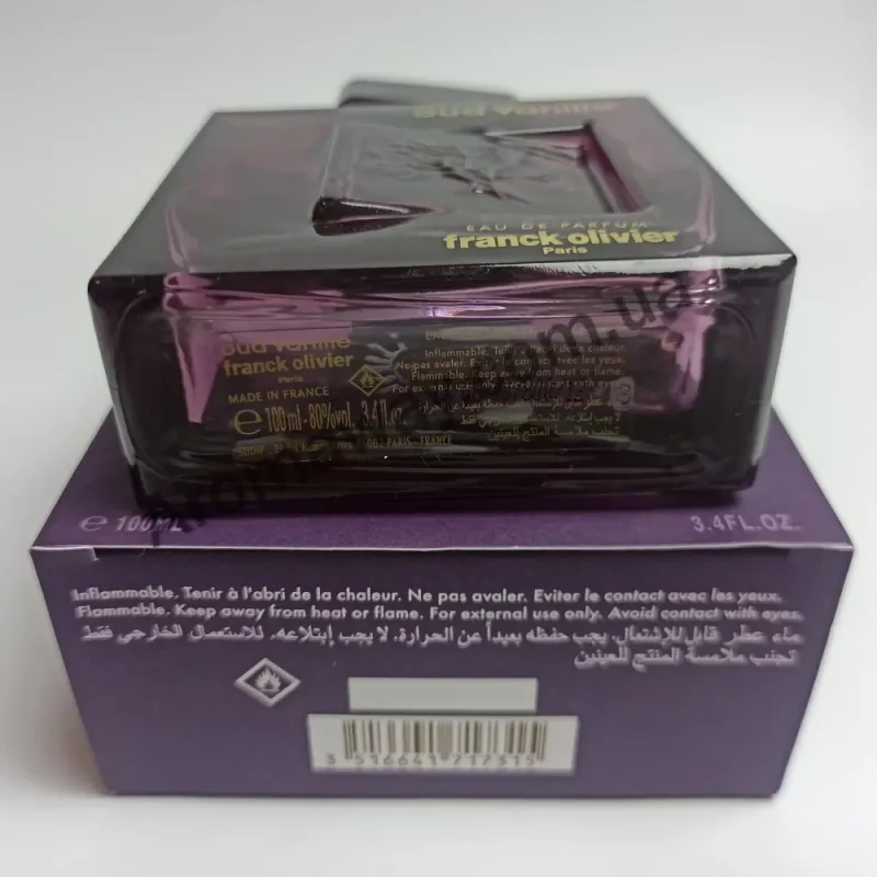 Franck Olivier Oud Vanille EDP — оригінальний парфум, ракурс 3