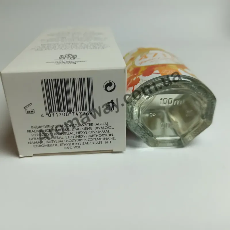Maurer &amp; Wirtz 4711 Acqua Colonia Maurer &amp; Wirtz 4711 Remix Cologne Edition 2018 EDC — оригінальний парфум, ракурс 3