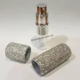 Флакон зі стразами 10 мл — флакон для наливної парфумерії, ракурс 3